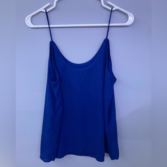Francesca's Harper Heritage Blue Camisole Top - Picture 2 of 4